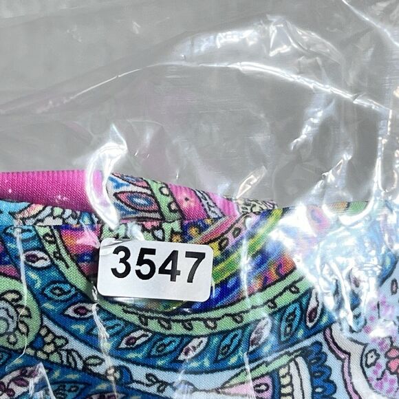 Tommy Hilfiger A Line Dress Size 4 Colorful Paisley Bell Sleeve Boho Dress - Picture 11 of 11